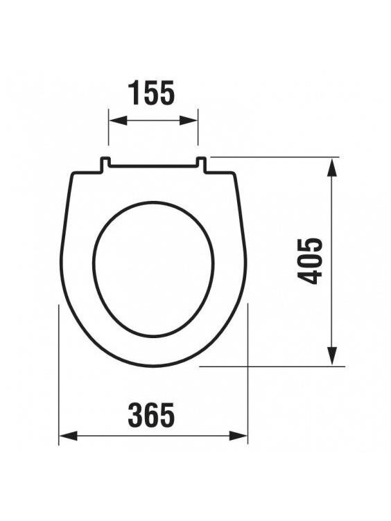 Unitazo dangtis Jika Lyra Plus 93381, 37,5 x 41 cm 1 Unitazo dangtis Jika Lyra Plus 93381, 37,5 x 41 cm 1