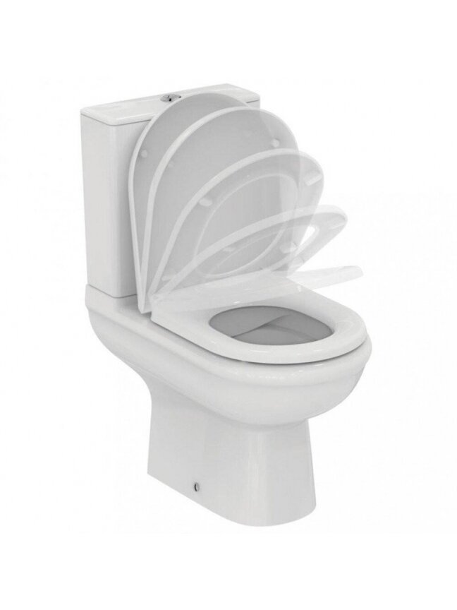 Unitazas, pastat Ideal Standard Exacto, su dang, 360x625 mm 1 Unitazas, pastat Ideal Standard Exacto, su dang, 360x625 mm 1