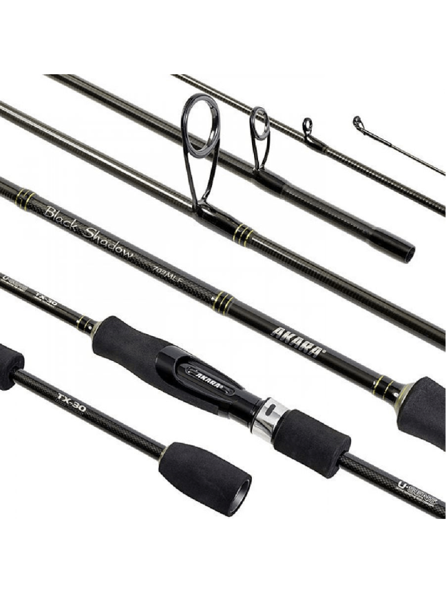 Universalus Spiningas AKARA Black Shadow TX-30 SL1001 2X 2,44m. Testas,g - 3,5-10,5 2 Universalus Spiningas AKARA Black Shadow TX-30 SL1001 2X 2,44m. Testas,g - 3,5-10,5 2
