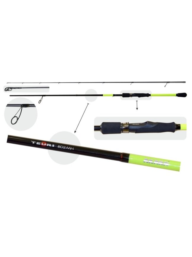 Universalus Spiningas AKARA «TEURI MHS TX-30» 2X, Ilgis 2.7m, Testas 14-35 g. Universalus Spiningas AKARA «TEURI MHS TX-30» 2X, Ilgis 2.7m, Testas 14-35 g.