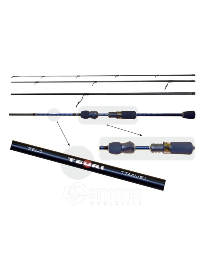 Universalus Spiningas AKARA Teuri Travel TX-30 4-dalių, Ilgis 2,28 m. Testas 1-12g. Universalus Spiningas AKARA Teuri Travel TX-30 4-dalių, Ilgis 2,28 m. Testas 1-12g.