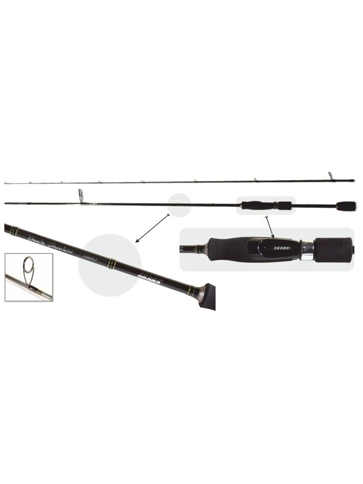 Universalus Spiningas AKARA Black Shadow TX-30 SL1001 2X 2,44m. Testas,g - 3,5-10,5 Universalus Spiningas AKARA Black Shadow TX-30 SL1001 2X 2,44m. Testas,g - 3,5-10,5