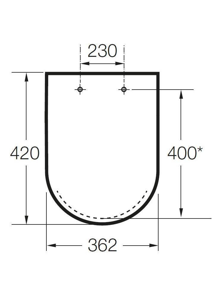 Unitazo dangtis JIKA TIGO H8903850, lėtai užsidarantis 1 Unitazo dangtis JIKA TIGO H8903850, lėtai užsidarantis 1