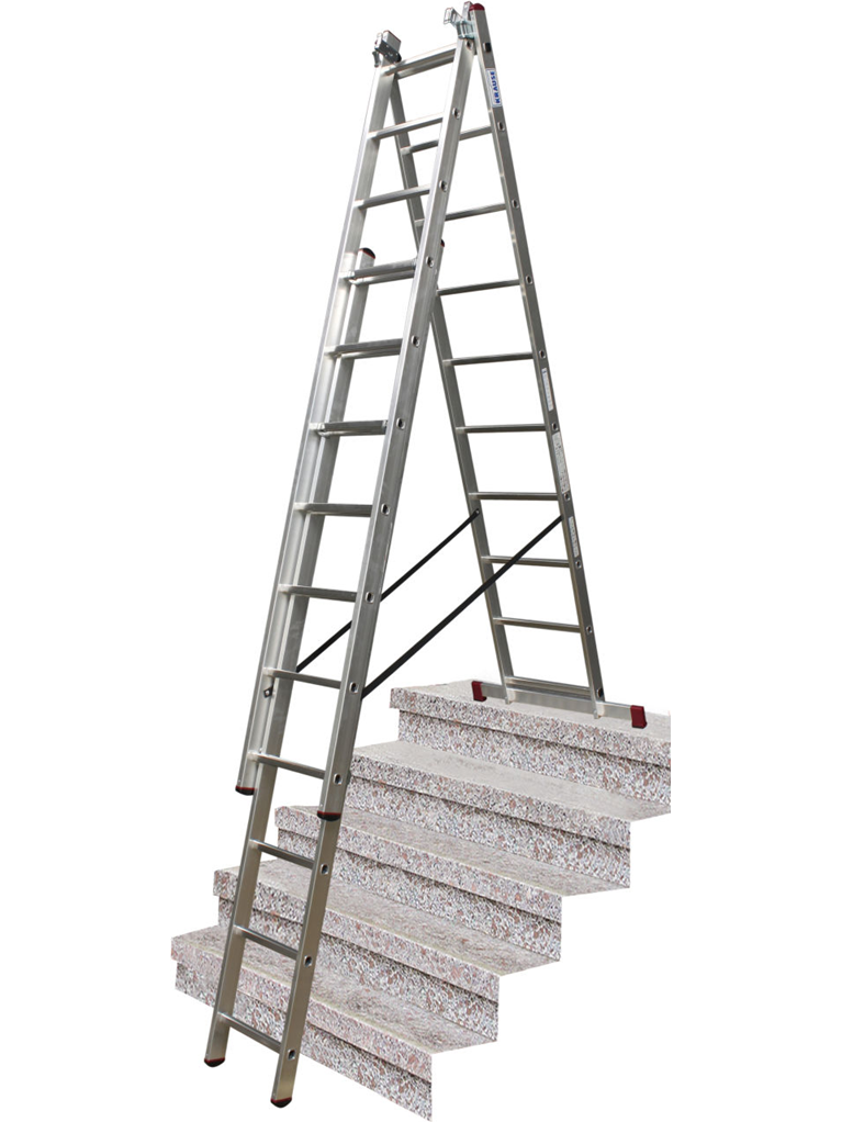 Universalios kopėčios 3d x 10pak Krause (033406)