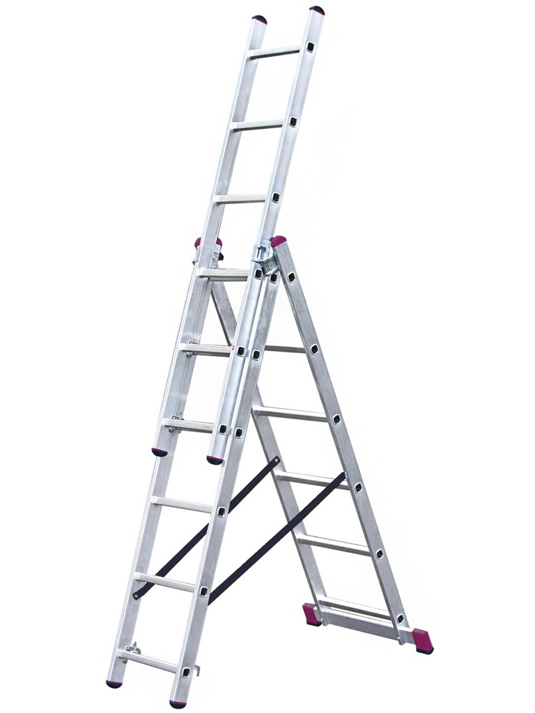 Universalios kopėčios 3d x 6pak Krause (030368)