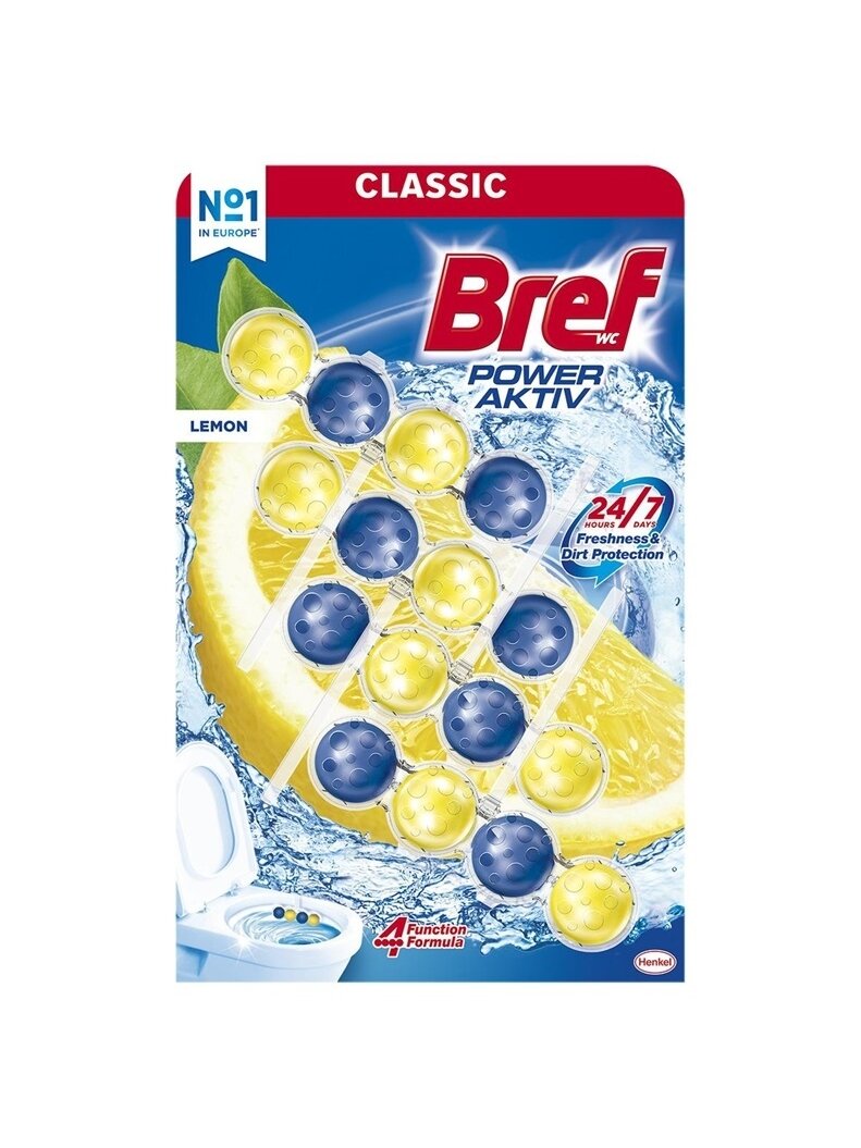 Unitazo muiliukas Bref Power Active Lemon, 200 g