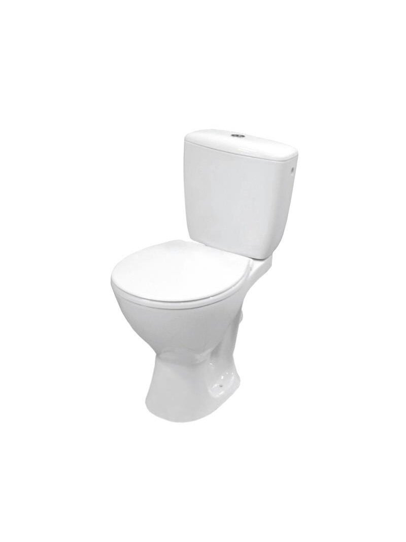 Unitazas su dangčiu CERSANIT KORAL K100-206, 375×645 mm Unitazas su dangčiu CERSANIT KORAL K100-206, 375×645 mm