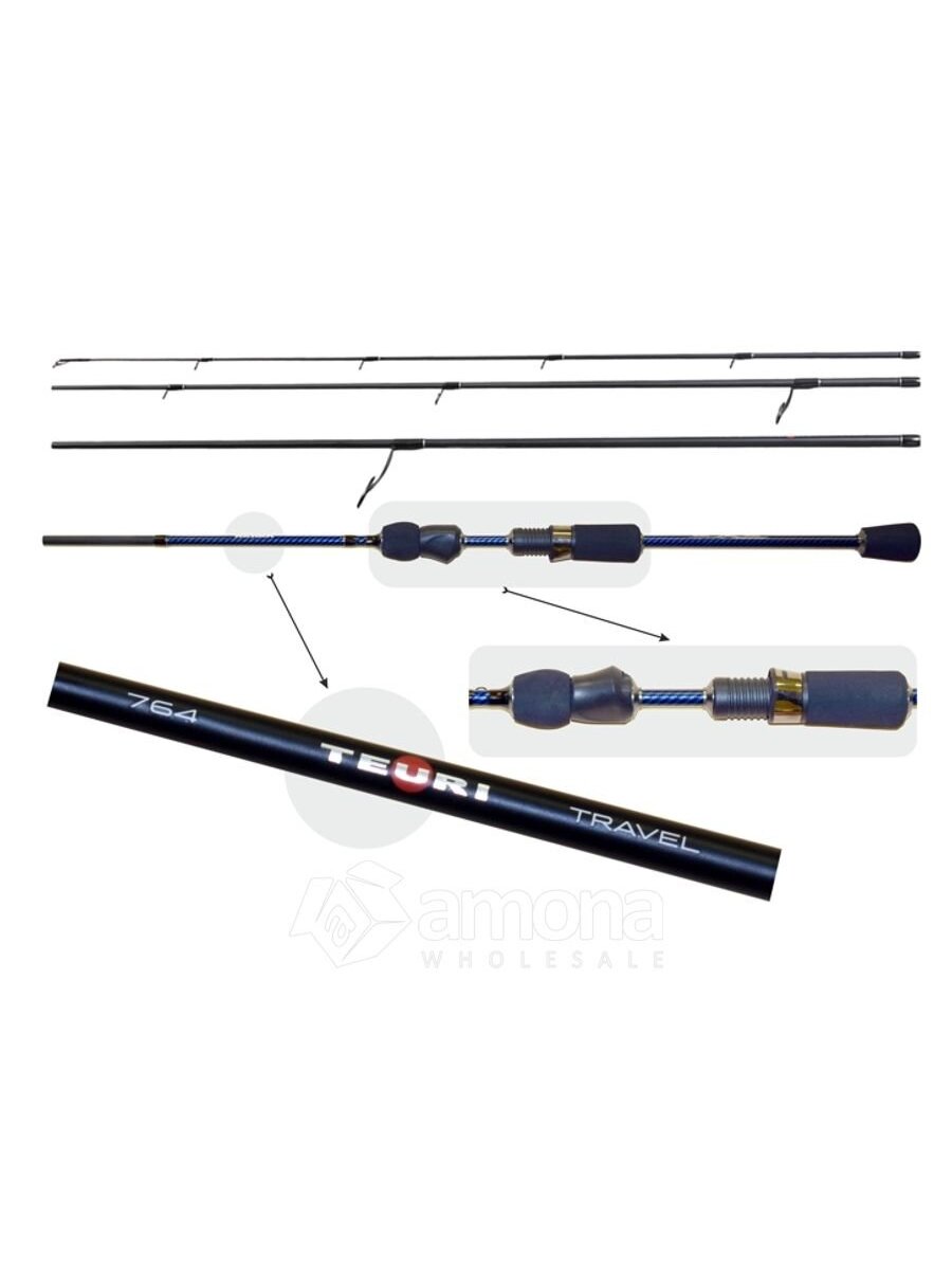 Universalus Spiningas AKARA Teuri Travel TX-30 4-dalių, Ilgis 2,28 m. Testas 7-21g. Universalus Spiningas AKARA Teuri Travel TX-30 4-dalių, Ilgis 2,28 m. Testas 7-21g.