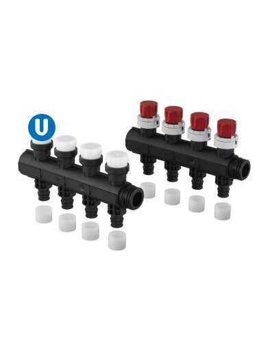 Uponor Vario Plus Q&E kolektorius bal. LS 4X Q&E 20x2,0
