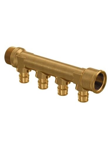Uponor Q&E srieginis kolektorius PL 3/4"MT/FT 3X16 c/c35mm Uponor Q&E srieginis kolektorius PL 3/4"MT/FT 3X16 c/c35mm