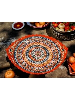Usbeki taldrik 27x32 cm MEHROB 1