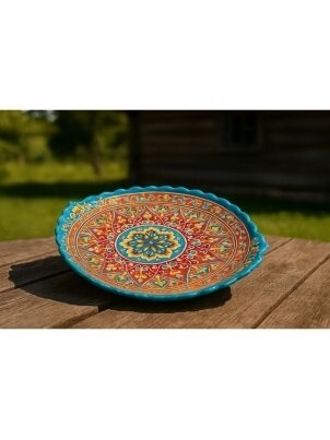 Usbeki taldrik 27x32 cm MEHROB 2