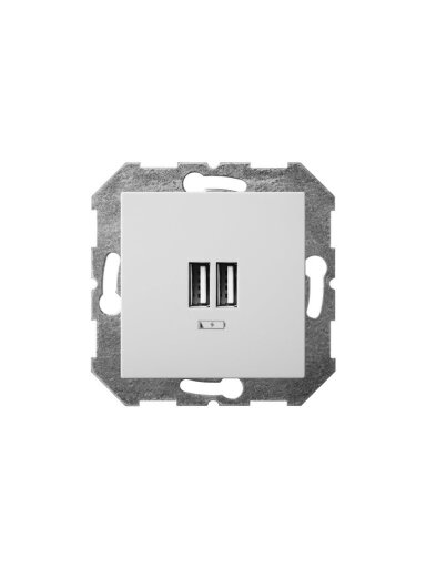 USB kroviklis LIREGUS EPSILON, baltos spalvos