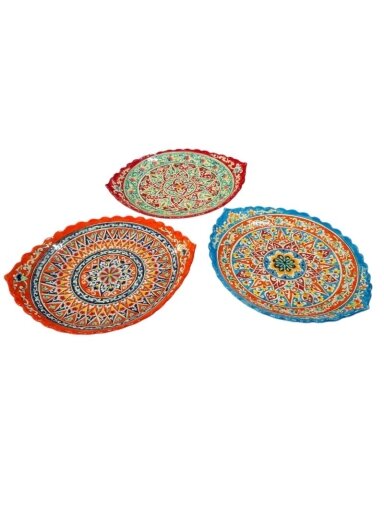 Usbeki taldrik 27x32 cm MEHROB