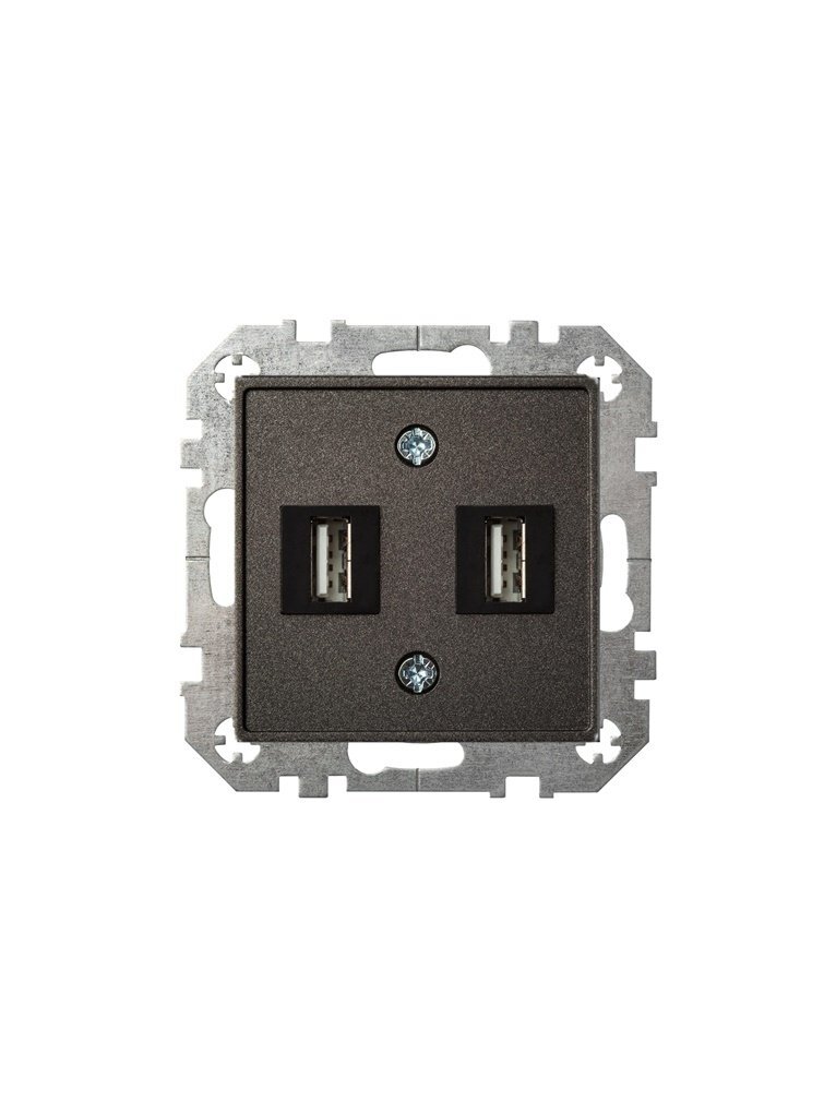 USB kroviklis LIREGUS EPSILON, juodos spalvos USB kroviklis LIREGUS EPSILON, juodos spalvos