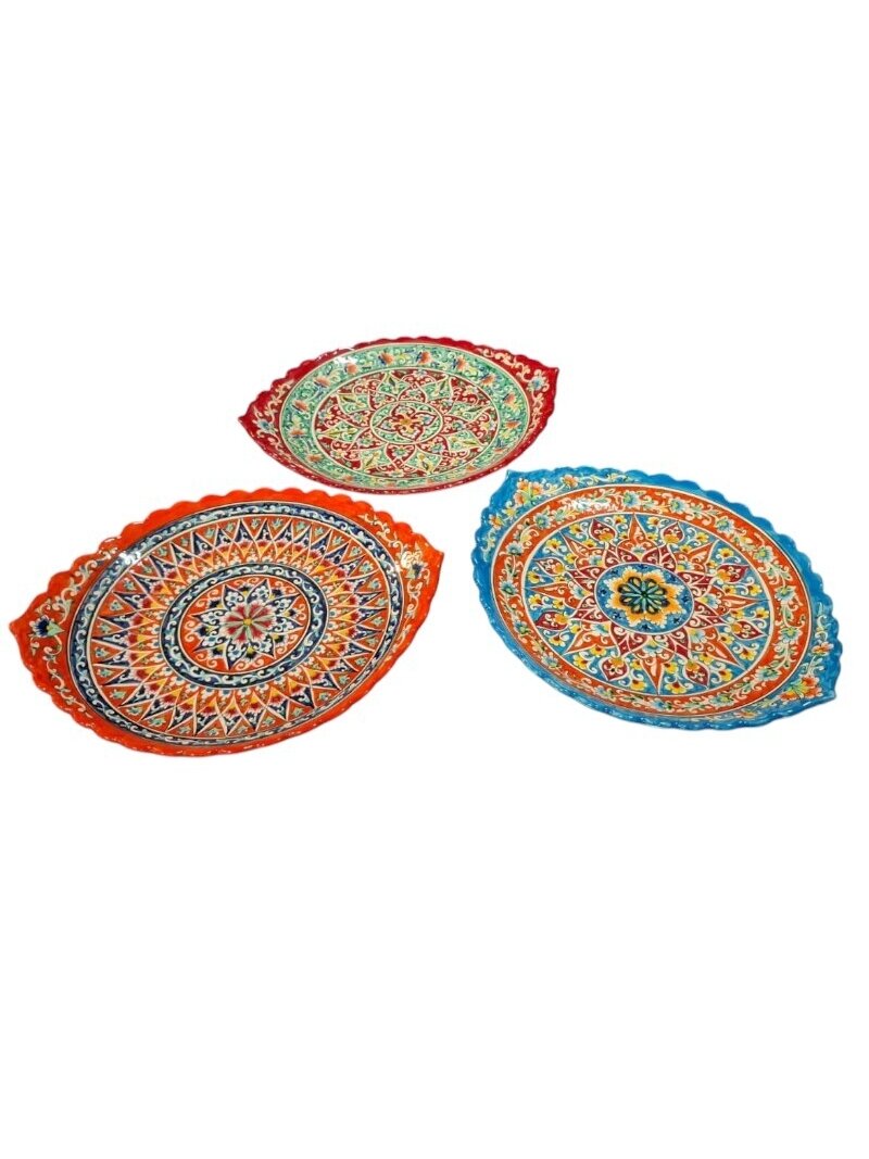 Usbeki taldrik 27x32 cm MEHROB
