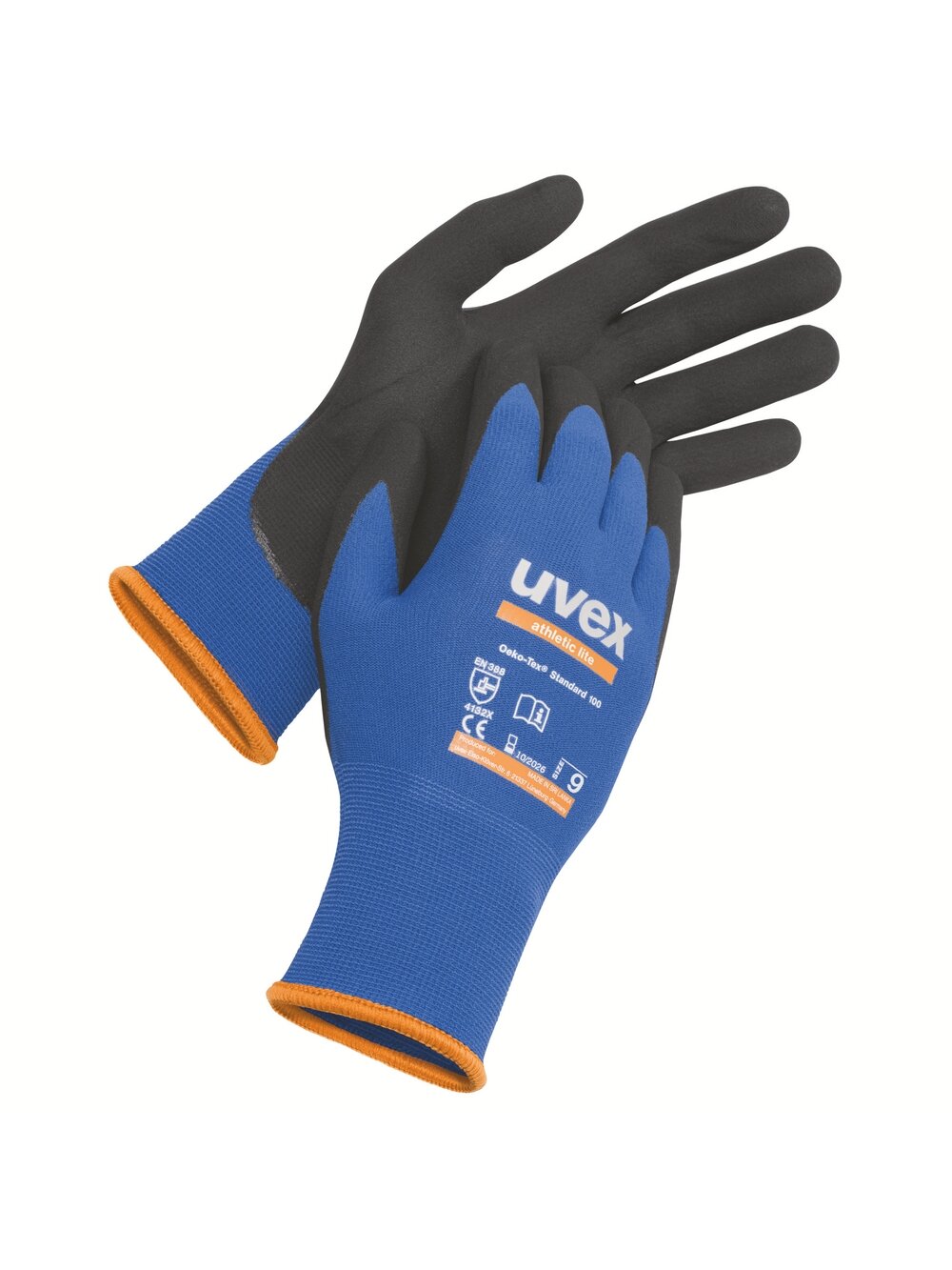 Uvex Pirštinės aplietos PU UVEX Athletic lite, 11 dyd. Uvex Pirštinės aplietos PU UVEX Athletic lite, 11 dyd.