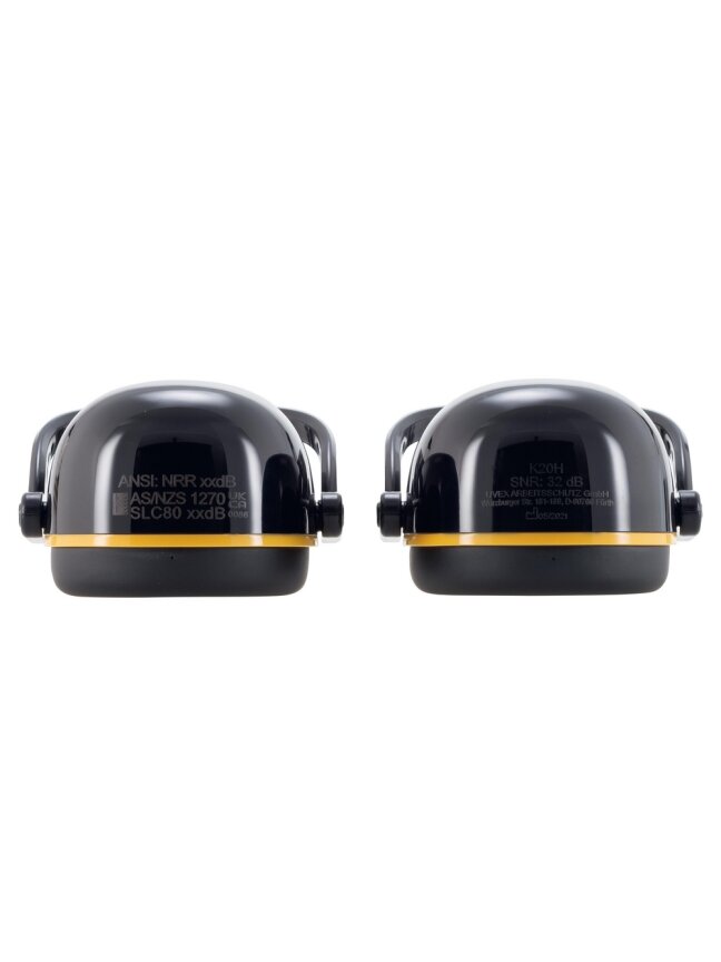 Uvex Ausinės prie šalmo UVEX K20H SNR, 30dB 5 Uvex Ausinės prie šalmo UVEX K20H SNR, 30dB 5