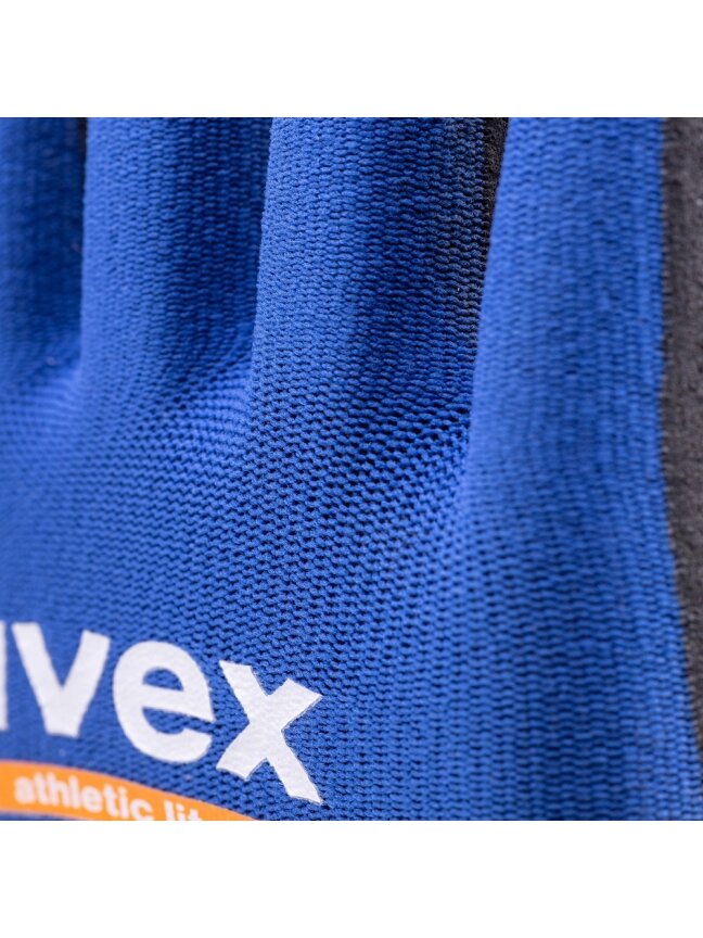 Uvex Pirštinės aplietos PU UVEX Athletic lite, 10 dyd. 4 Uvex Pirštinės aplietos PU UVEX Athletic lite, 10 dyd. 4