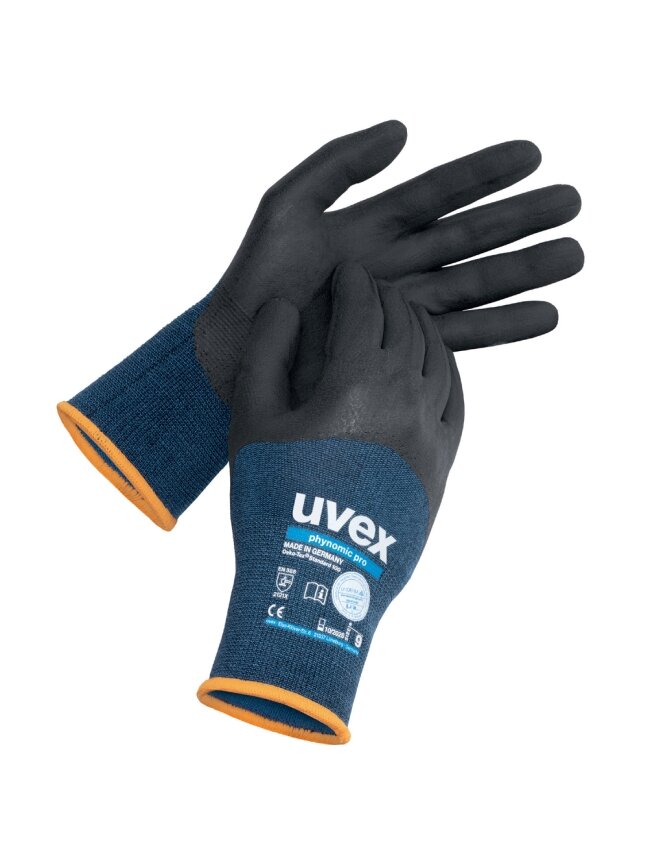 Uvex Pirštinės aplietos PU UVEX Phynomic PRO, 8 dyd.