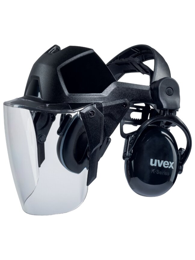 Uvex Skydelis apsauginis su ausinėmis UVEX Pheos