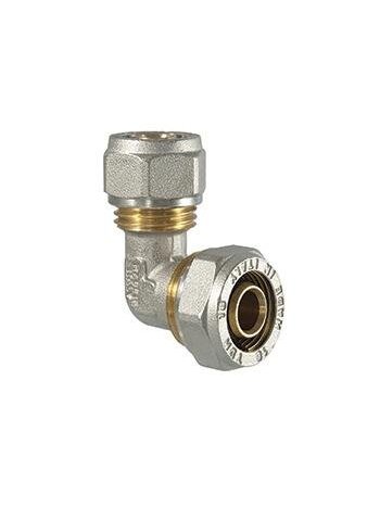 Užveržiama alkūnė 1065, TDM Brass, 26 mm Užveržiama alkūnė 1065, TDM Brass, 26 mm