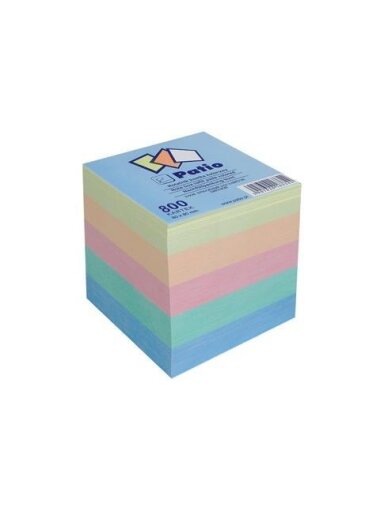 Užrašų lapeliai Patio, 8 x 8 cm, 800 vnt. Užrašų lapeliai Patio, 8 x 8 cm, 800 vnt.