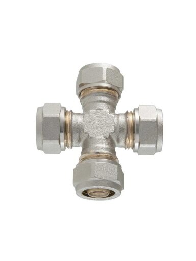 Užveržiamas keturšakis 1085, TDM Brass, 18 mm