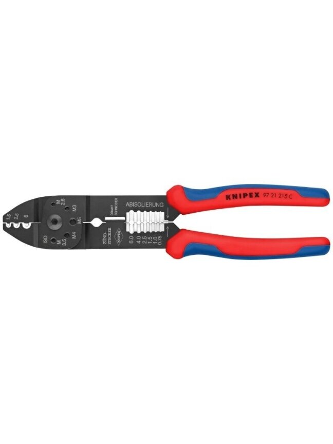 ⬡ Užspaudimo replės 230 mm KNIPEX (9721215C, KNIPEX) ⬡ Užspaudimo replės 230 mm KNIPEX (9721215C, KNIPEX)