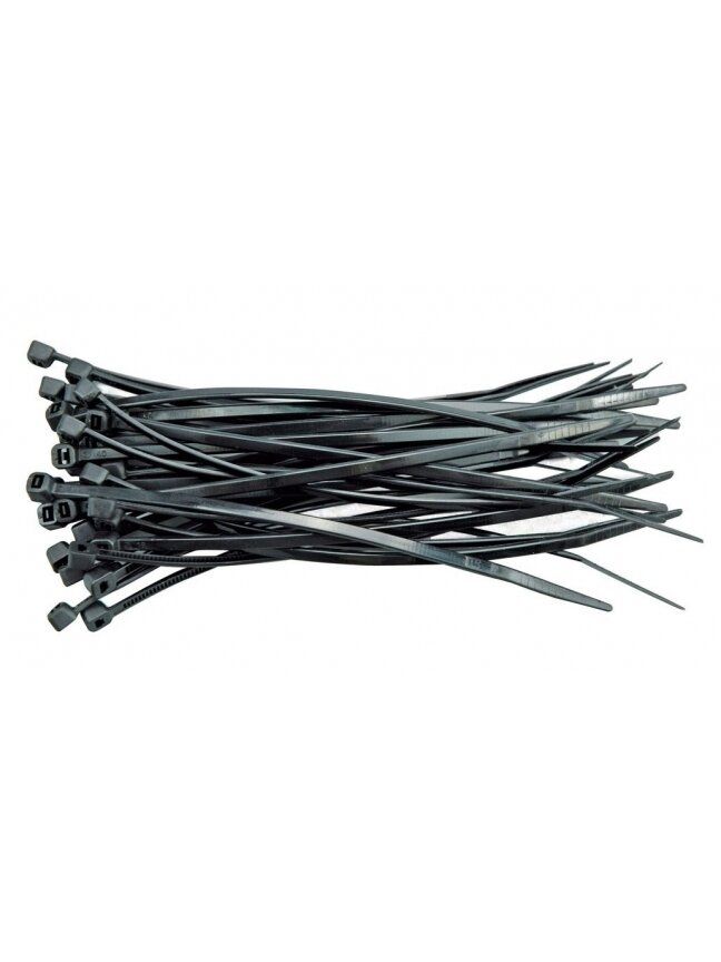 Užtraukiami laidų tvirtinimo dirželiai juodi Vorel | 500x8,0mm,50vnt Užtraukiami laidų tvirtinimo dirželiai juodi Vorel | 500x8,0mm,50vnt