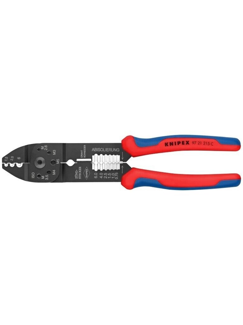 ⬡ Užspaudimo replės 230 mm KNIPEX (9721215C, KNIPEX) ⬡ Užspaudimo replės 230 mm KNIPEX (9721215C, KNIPEX)