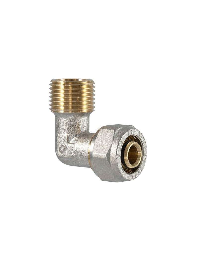 Užveržiama alkūnė 1075, 3/4" x 20 mm x 2 mm, išor. sriegis Užveržiama alkūnė 1075, 3/4" x 20 mm x 2 mm, išor. sriegis