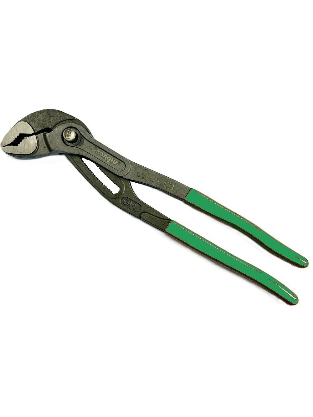⬡ Vandens siurblio replės dėžinio lanksto tipo atlenktos su fiksavimu L=400 mm (CL602374, CHANGLU TOOLS)