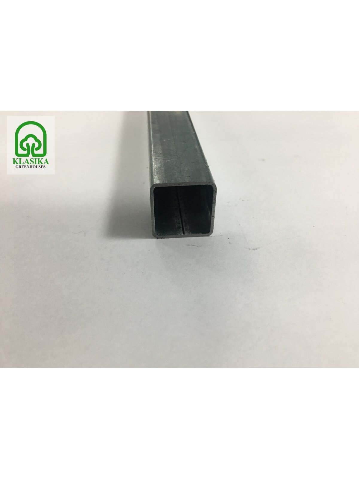 Vamzdelis 20mmx20mmx1mm, cinkuotas - 4 m. 1