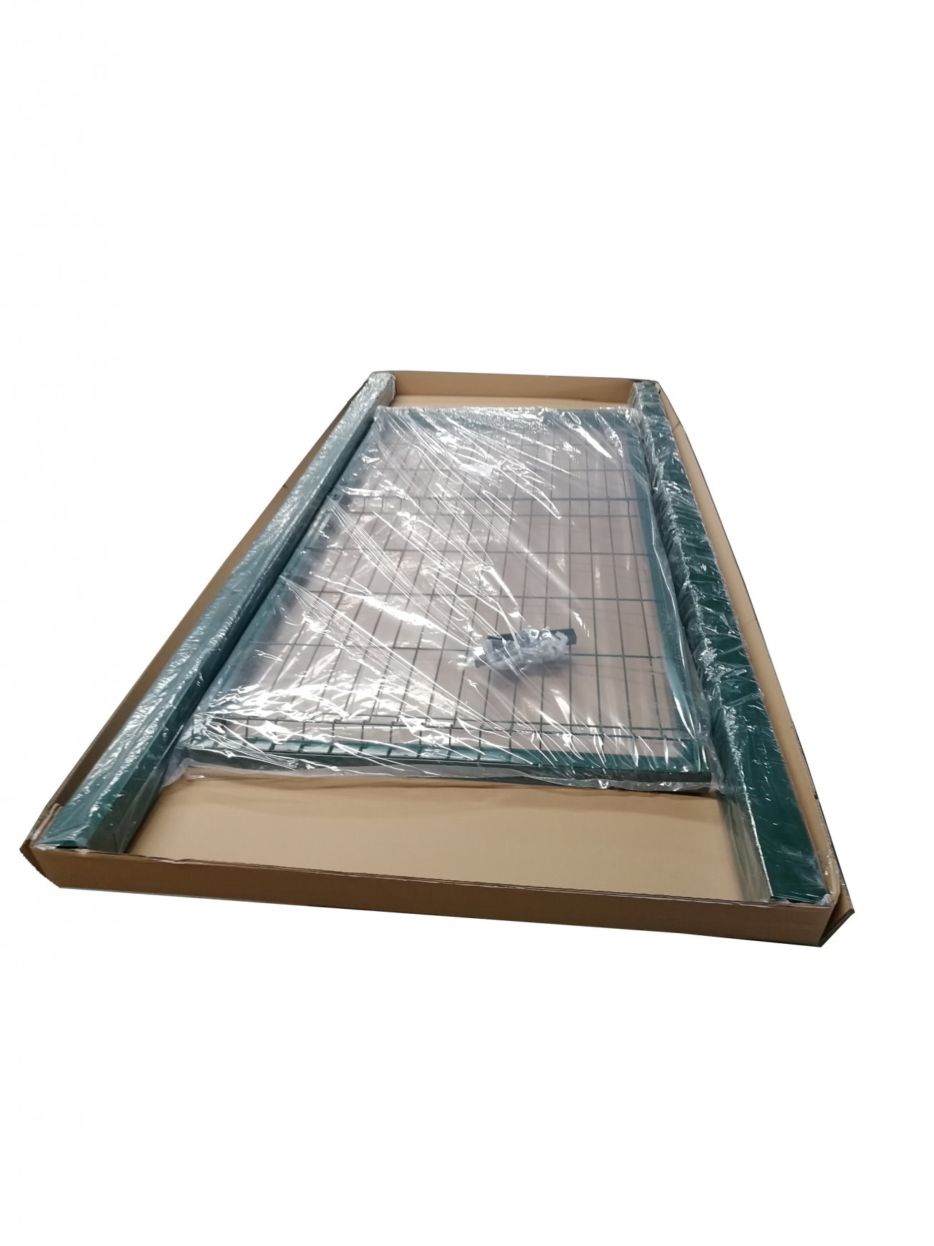 Varteliai segmentiniu užpildu, 100 cm x 173 cm, žalia 1 Varteliai segmentiniu užpildu, 100 cm x 173 cm, žalia 1