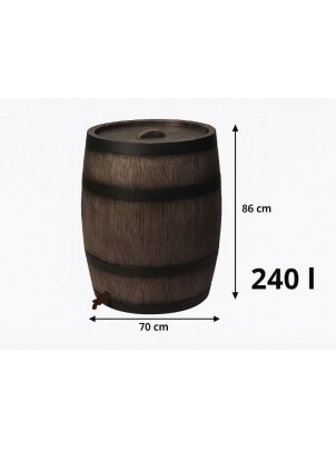 Vandens talpa ROTO 240 l 1 Vandens talpa ROTO 240 l 1