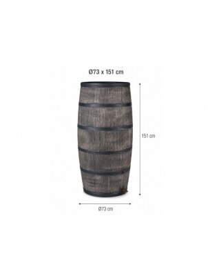 Vandens talpa ROTO SLIM 500 l 2