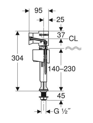 VANDENS PRIPILDYMO MECHANIZMAS (136726001) 1