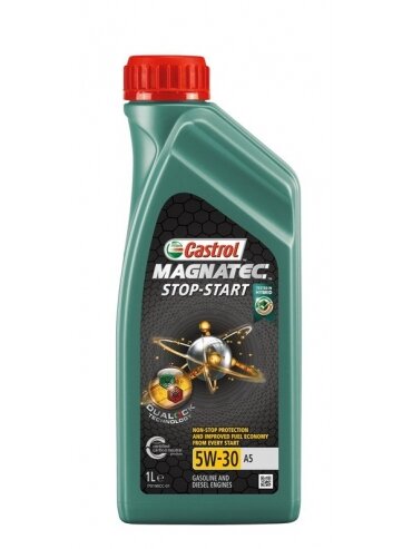 VARIKLIŲ ALYVA CASTROL MAGNETIC STOP-START A5 1L VARIKLIŲ ALYVA CASTROL MAGNETIC STOP-START A5 1L