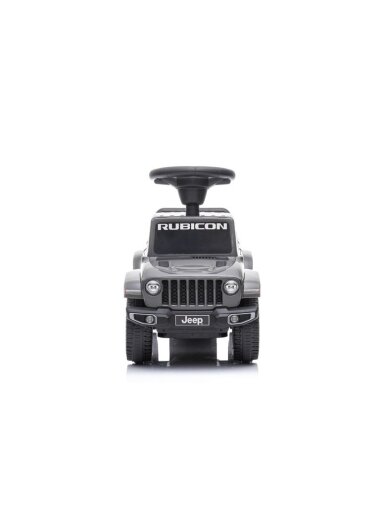 Vaikiškas paspirtukas Jeep, pilkas