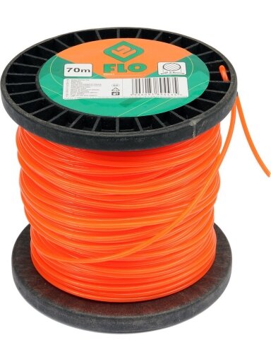 Valas trimeriams (kvadratinis) Flo | d-(2,6x2,6) mmx70m