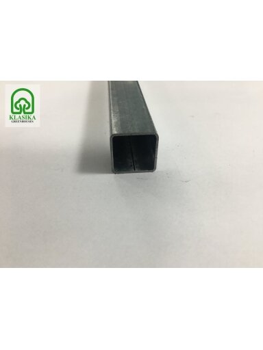 Vamzdelis 20mmx20mmx1mm, cinkuotas - 2 m.