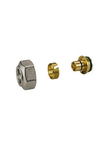 Vamzdžių adapteris, EUROKONUS, 16 mm x 3/4" vidin. srieg. Vamzdžių adapteris, EUROKONUS, 16 mm x 3/4" vidin. srieg.