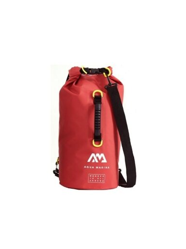 Vandeniui atsparus maišelis Aqua Marina Dry maišelis 40L Raudonas