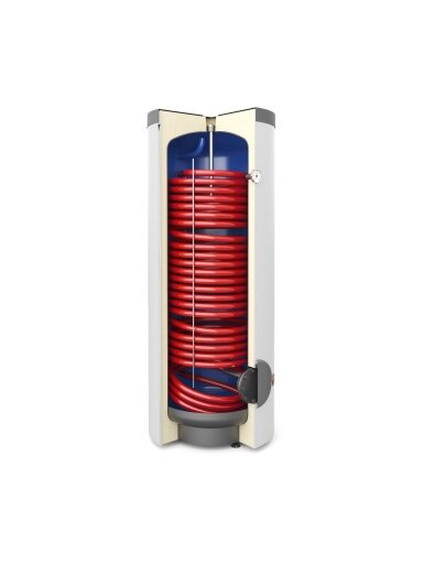 Vandens šildytuvas Galmet Tower Grand, 200 (193 l) su 1 šilumokaičiu Vandens šildytuvas Galmet Tower Grand, 200 (193 l) su 1 šilumokaičiu