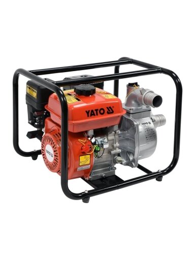 ⬡ Vandens siurblys benzininis 4,0 kW (YT85401, YATO) ⬡ Vandens siurblys benzininis 4,0 kW (YT85401, YATO)