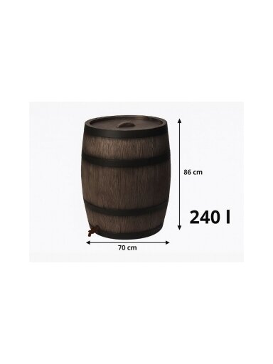 Vandens talpa ROTO 240 l
