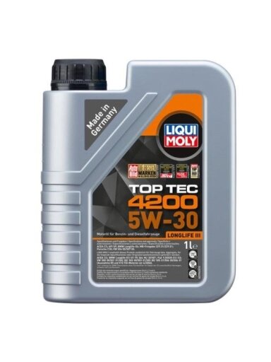 Variklio tepalas Liqui Moly Top 4200 Tec 5W-30, 1 l