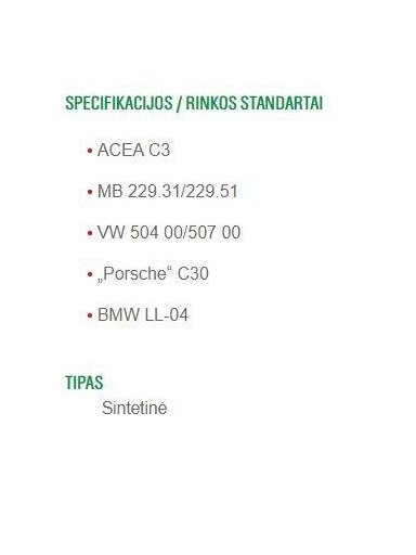 VARIKLIŲ ALYVA „CASTROL EDGE LONG LIFE 5W-30 1L