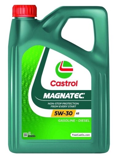 VARIKLIŲ ALYVA CASTROL MAGNETIC STOP-START A5 4L